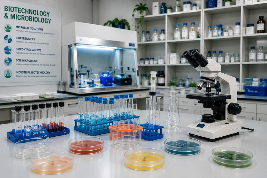 Microbiome analysis in a modern clean scientific laboratory